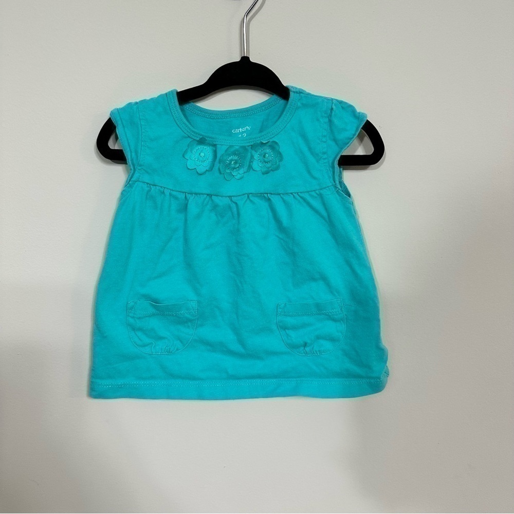 Carter’s Blue Top in Size 12 Months